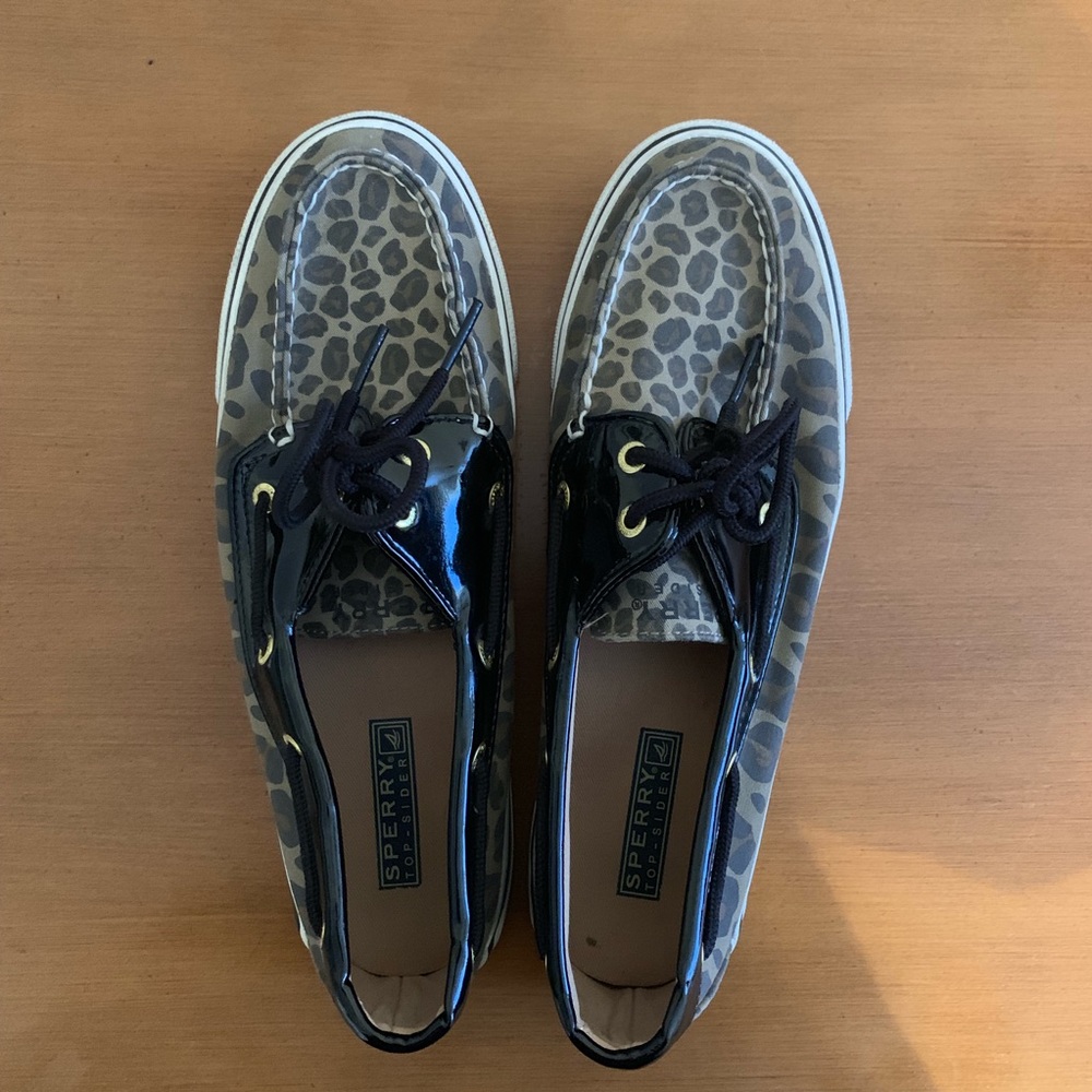 Leopard Print Sperrys - image 5